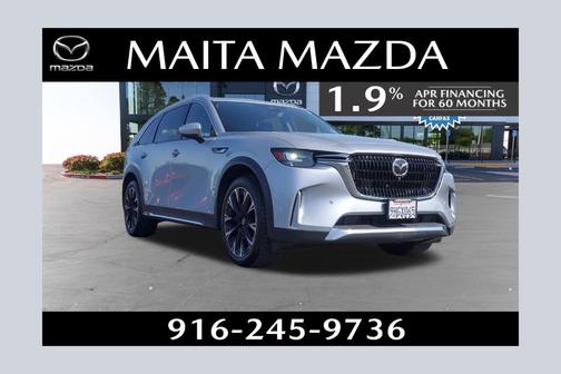 Sonic Silver Metallic 2024 Mazda CX-90 PHEV Premium Plus