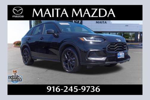 Crystal Black Pearl 2025 Honda HR-V Sport