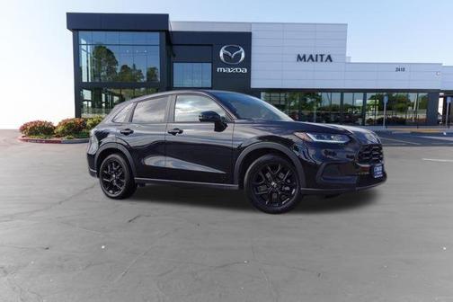 Crystal Black Pearl 2025 Honda HR-V Sport