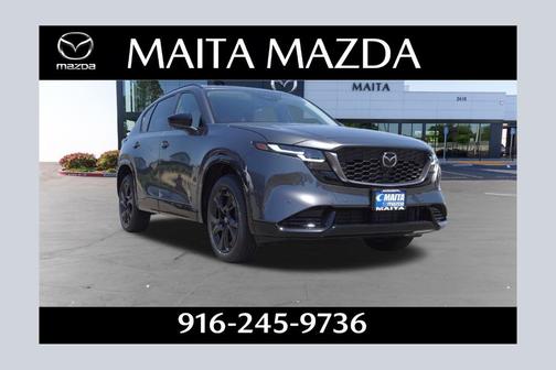 Machine Gray Metallic 2026 Mazda CX-5 Premium Plus