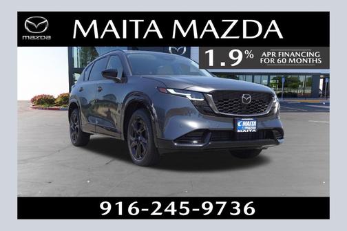 Machine Gray Metallic 2026 Mazda CX-5 Premium Plus