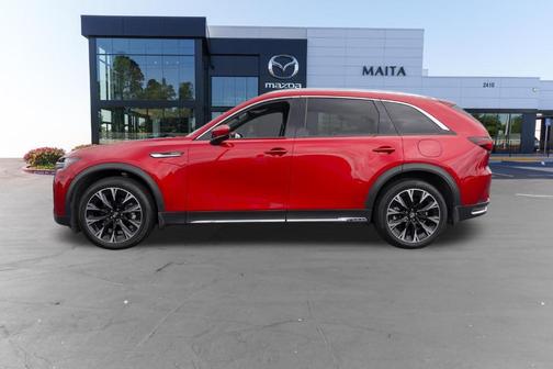 Soul Red Crystal Metallic 2024 Mazda CX-90 PHEV Premium Plus