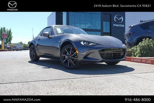 Machine Gray Metallic 2026 Mazda MX-5 Miata GRAND TOURING