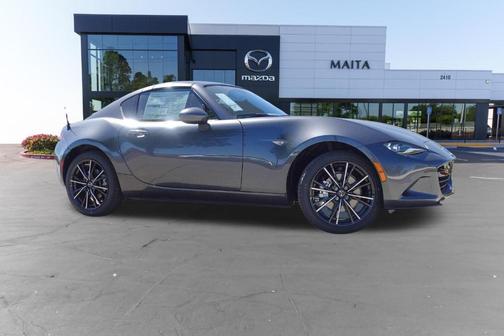 Machine Gray Metallic 2026 Mazda MX-5 Miata GRAND TOURING