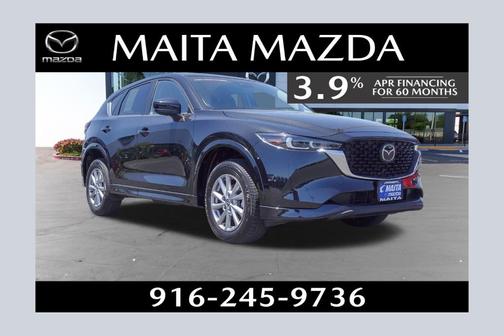Jet Black Mica 2025 Mazda CX-5 Preferred
