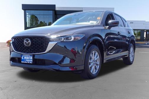 Jet Black Mica 2025 Mazda CX-5 Preferred