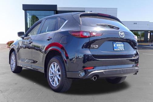 Jet Black Mica 2025 Mazda CX-5 Preferred