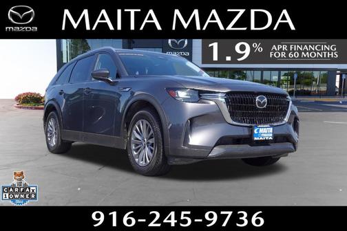 Machine Gray Metallic 2024 Mazda CX-90 PHEV Preferred