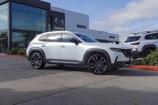 Wind Chill Pearl 2025 Mazda CX-50 2.5 Turbo Premium Package