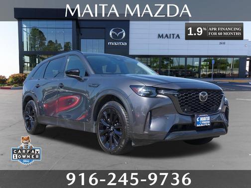 Machine Gray Metallic 2025 Mazda CX-90 3.3 Turbo Premium Sport