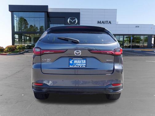 Machine Gray Metallic 2025 Mazda CX-90 3.3 Turbo Premium Sport