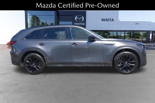 Machine Gray Metallic 2025 Mazda CX-90 3.3 Turbo Premium Sport