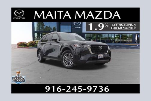 Jet Black Mica 2024 Mazda CX-90 PHEV Preferred
