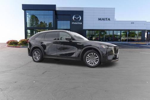 Jet Black Mica 2024 Mazda CX-90 PHEV Preferred