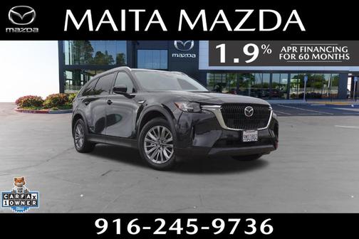 Jet Black Mica 2024 Mazda CX-90 PHEV Preferred