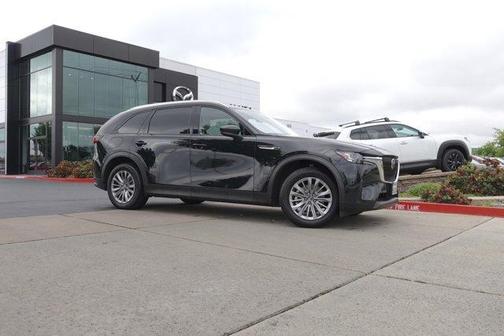 Jet Black Mica 2024 Mazda CX-90 PHEV Preferred