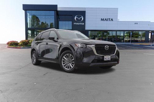 Jet Black Mica 2024 Mazda CX-90 PHEV Preferred