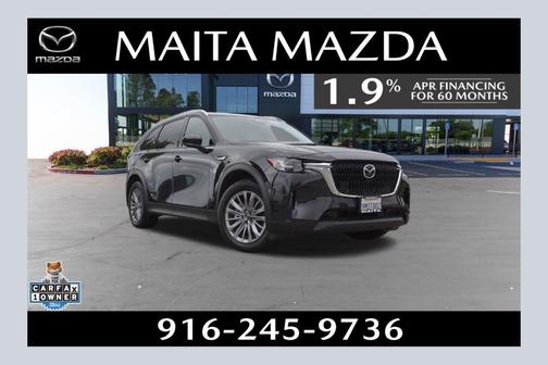 Jet Black Mica 2024 Mazda CX-90 PHEV Preferred