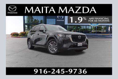 Jet Black Mica 2024 Mazda CX-90 PHEV Preferred