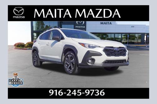 Crystal White Pearl 2025 Subaru Crosstrek Premium