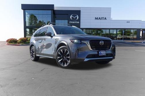 Machine Gray Metallic 2024 Mazda CX-90 PHEV Premium Plus