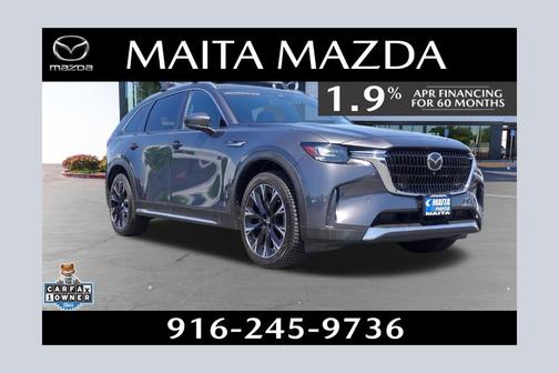 Machine Gray Metallic 2024 Mazda CX-90 PHEV Premium Plus