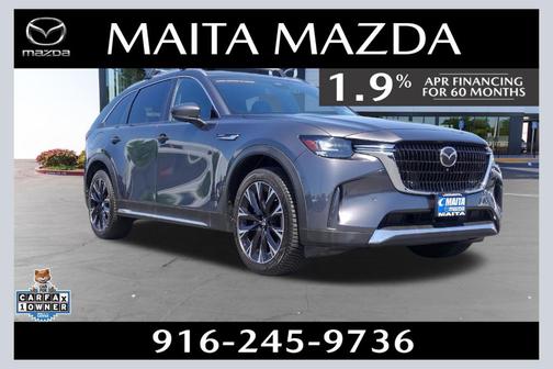 Machine Gray Metallic 2024 Mazda CX-90 PHEV Premium Plus