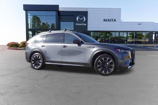 Machine Gray Metallic 2024 Mazda CX-90 PHEV Premium Plus