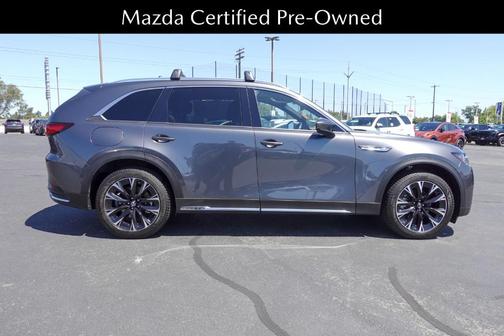 Machine Gray Metallic 2024 Mazda CX-90 PHEV Premium Plus