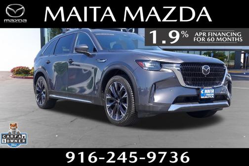 Machine Gray Metallic 2024 Mazda CX-90 PHEV Premium Plus