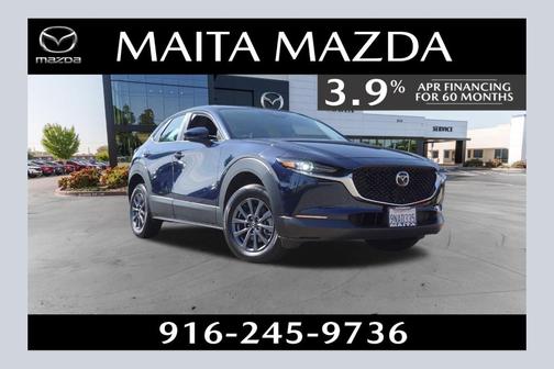 Deep Crystal Blue Mica 2024 Mazda CX-30 2.5 S