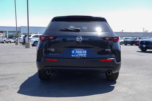 Jet Black Mica 2025 Mazda CX-50 2.5 S Preferred Package