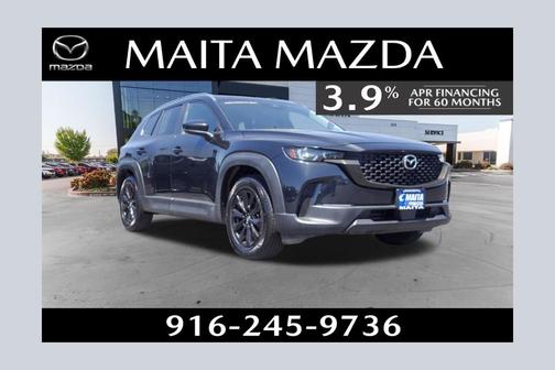 Jet Black Mica 2025 Mazda CX-50 2.5 S Preferred Package