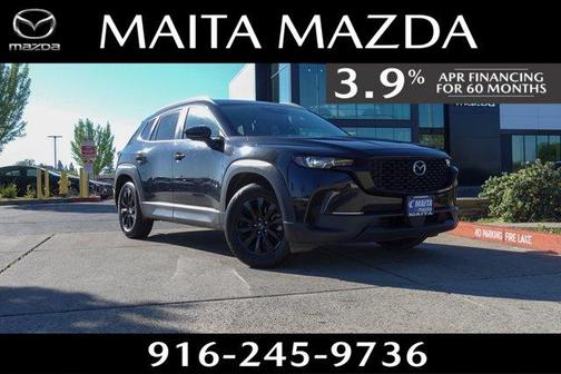 Jet Black Mica 2025 Mazda CX-50 2.5 S Preferred Package