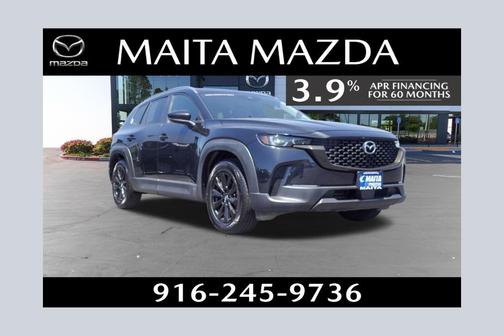 Jet Black Mica 2025 Mazda CX-50 2.5 S Preferred Package