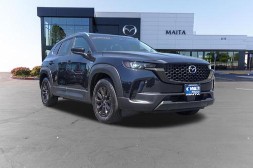 Jet Black Mica 2025 Mazda CX-50 Hybrid PREFERRED PACKAGE