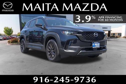 Jet Black Mica 2025 Mazda CX-50 Hybrid PREFERRED PACKAGE