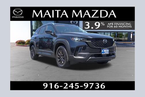 Jet Black Mica 2025 Mazda CX-50 Hybrid PREFERRED PACKAGE