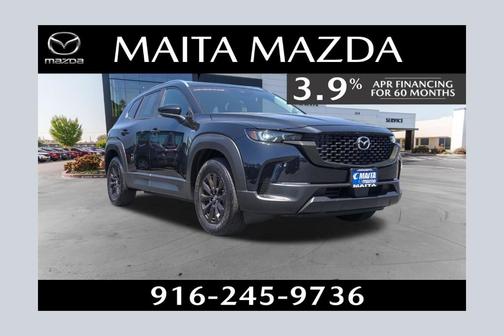 Jet Black Mica 2025 Mazda CX-50 Hybrid PREFERRED PACKAGE