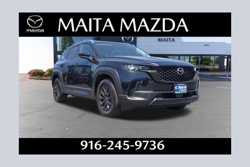 Jet Black Mica 2025 Mazda CX-50 Hybrid PREFERRED PACKAGE