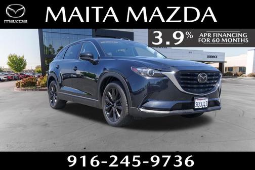 Jet Black Mica 2023 Mazda CX-9 Touring Plus