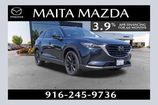 Jet Black Mica 2023 Mazda CX-9 Touring Plus