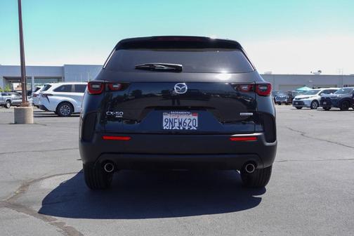 Jet Black Mica 2025 Mazda CX-50 2.5 S Preferred Package