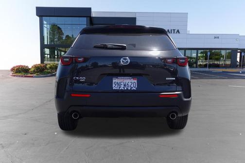 Jet Black Mica 2025 Mazda CX-50 2.5 S Preferred Package