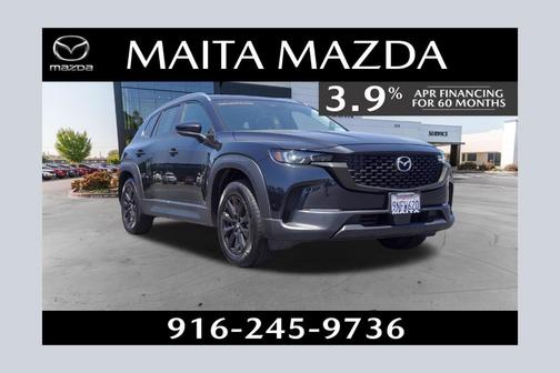 Jet Black Mica 2025 Mazda CX-50 2.5 S Preferred Package