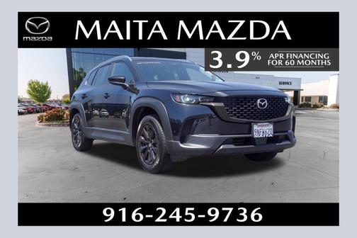 Jet Black Mica 2025 Mazda CX-50 2.5 S Preferred Package