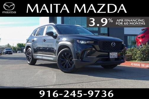 Jet Black Mica 2025 Mazda CX-50 2.5 S Preferred Package