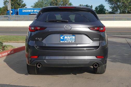 Machine Gray Metallic 2025 Mazda CX-5 Preferred