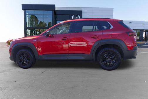 Soul Red Crystal Metallic 2025 Mazda CX-50 Hybrid Premium Package