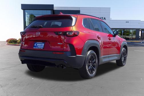 Soul Red Crystal Metallic 2025 Mazda CX-50 Hybrid Premium Package